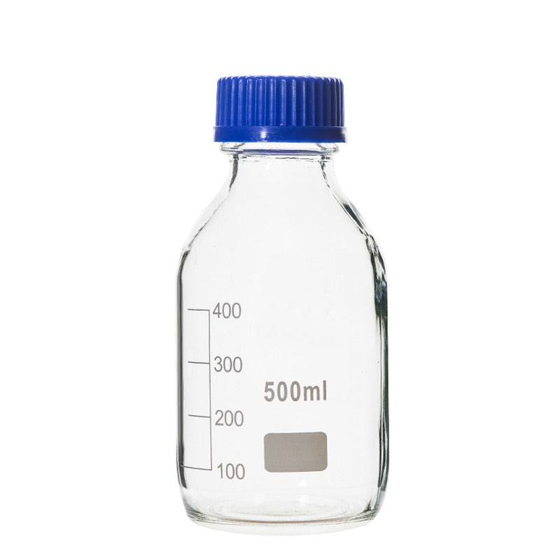 50ml-2000ml / Screw Cap Blue Screw Cap Glass Reagent For Laboratory Utensils Medical Supplies Laboratory Glass reagent Bottle - Scienmart