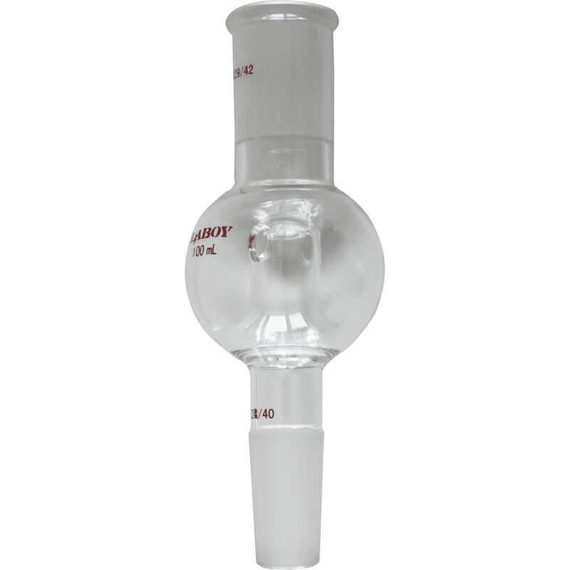 Glass Anti-splash Adapter with Standard Taper Joints - Scienmart