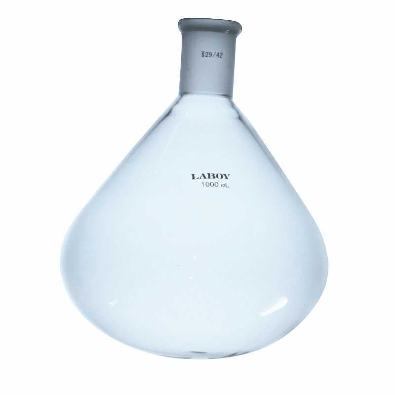 Glass Evaporation Flask Apollo Low Profile with Standard Taper Joint - Scienmart