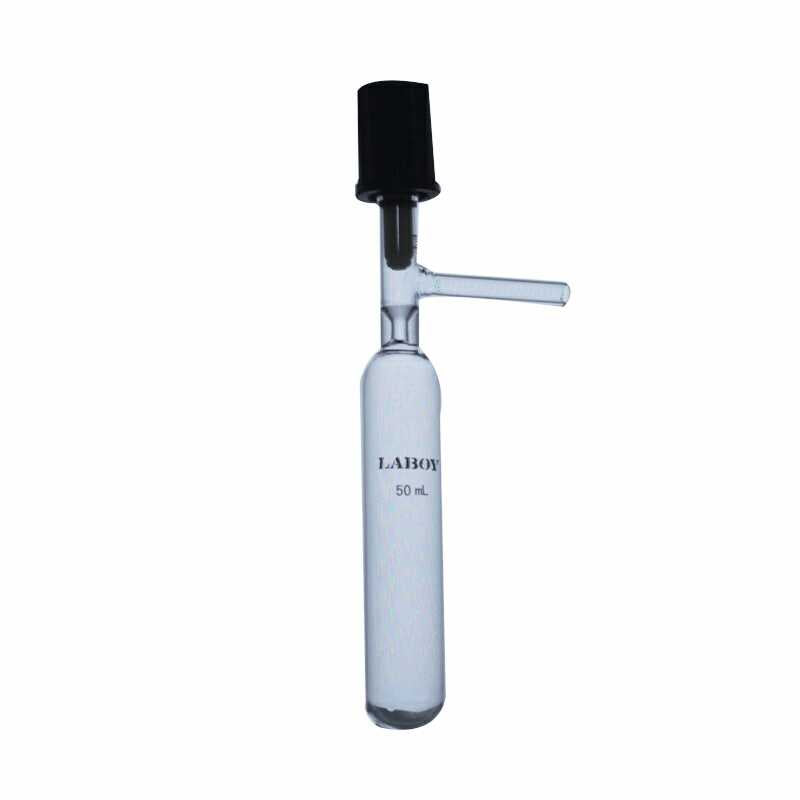 Glass Reaction/Storage Tube Schlenk Flask With High Vacuum Valve - Scienmart