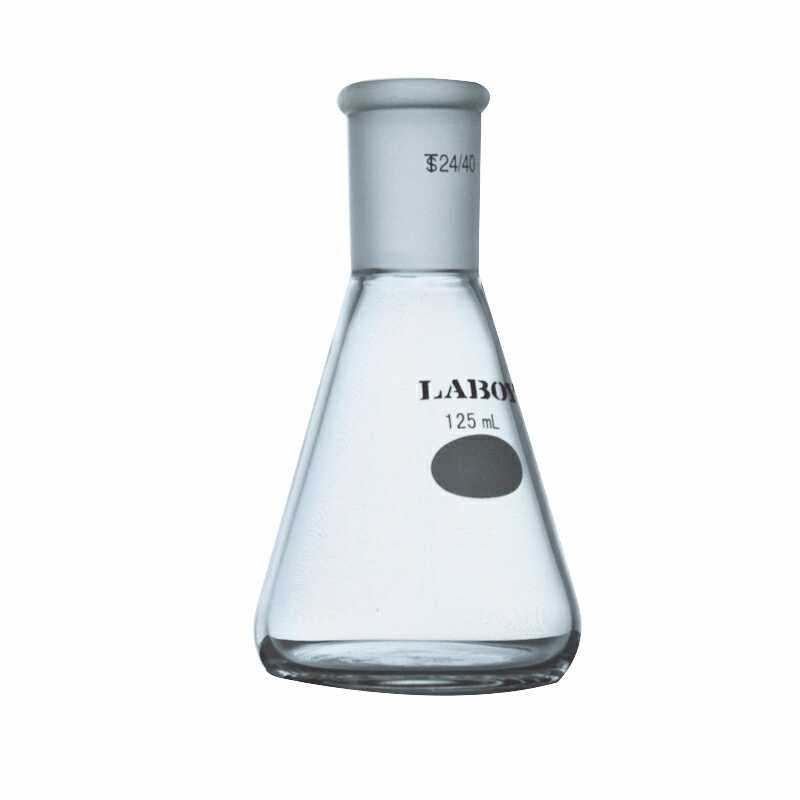 Glass Erlenmeyer Flask Heavy-wall Design With Standard Taper Joint - Scienmart