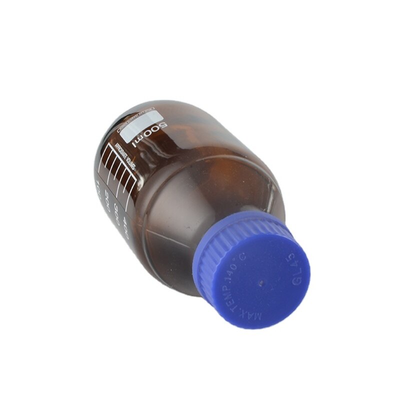 Laboratory High-quality 50ml 100ml 250ml 500ml 1000ml Glass Reagent Bottle Brown Screw Glass Reagent Bottle - Scienmart